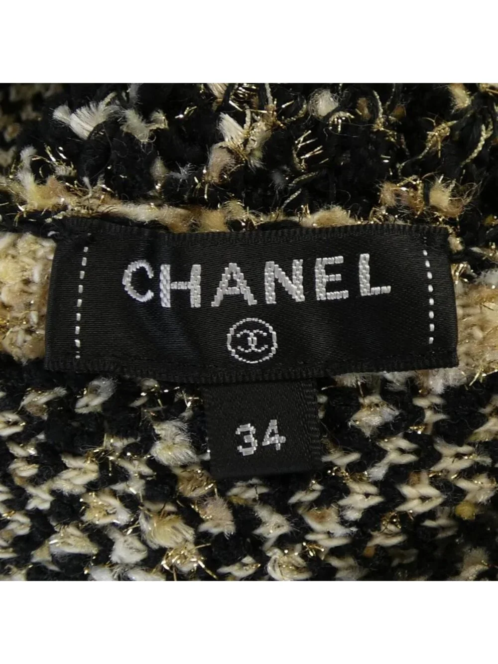 Chanel Knit Sweater Black